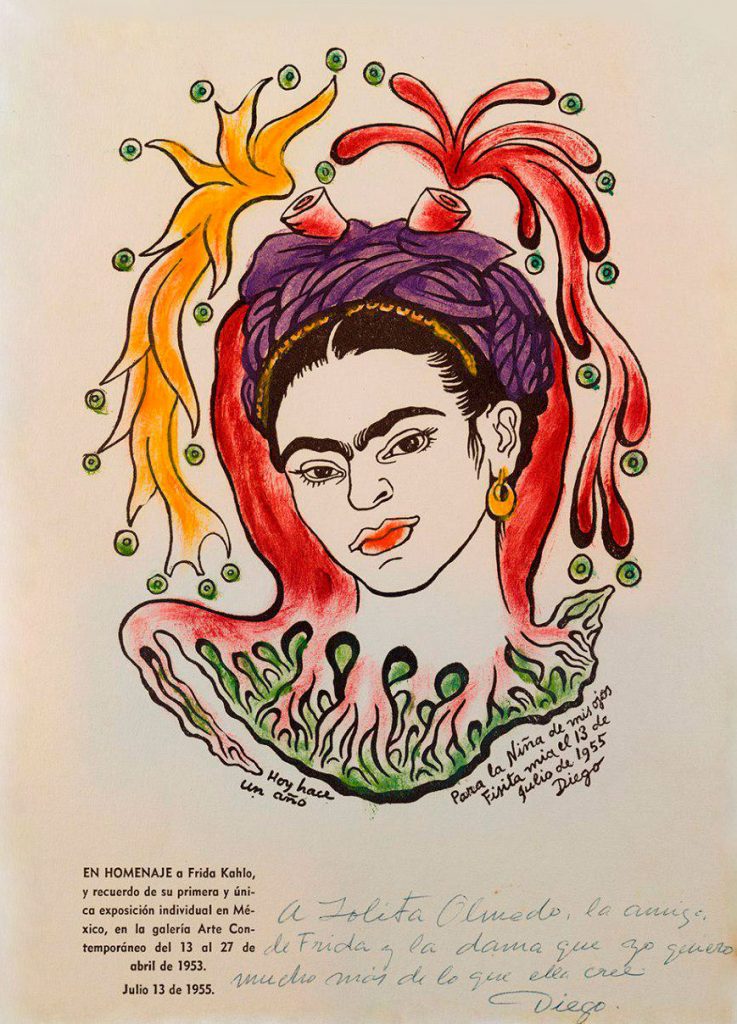 "Portrait of Frida Kahlo